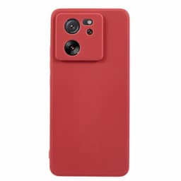 SKALO Xiaomi 13T/13T Pro Ultratynd TPU-skal - Rød