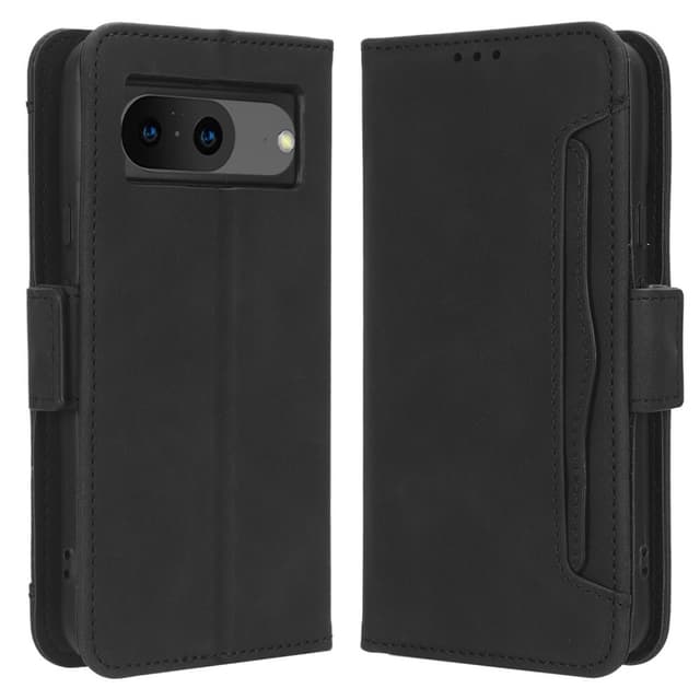 SKALO Google Pixel 8 6-FACK Plånboksfodral - Svart