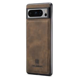 DG.MING Google Pixel 8 Pro Premium PU-Läder Hybrid Skal - Brun