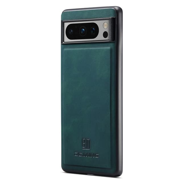 DG.MING Google Pixel 8 Pro Premium PU-Läder Hybrid Skal - Grön