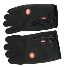 1 par klassiske efterår/vinter berøringsskærmshandsker Anti-Slip Vindtætte Vandtætte Sort L