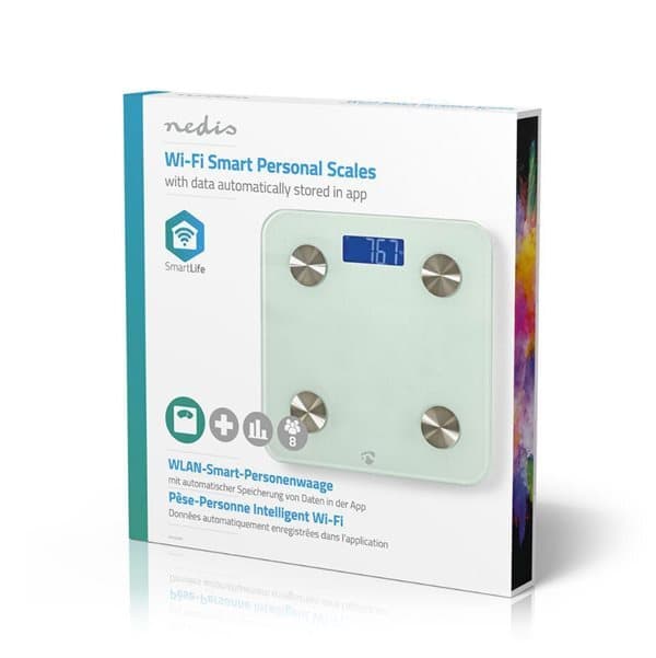 Nedis SmartLife Wi-Fi personvåg