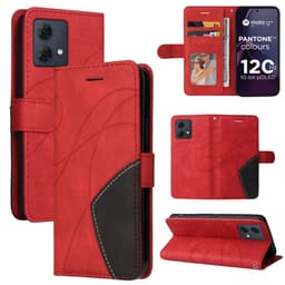 KT Plånboksfodral till Motorola Moto G84 - Röd