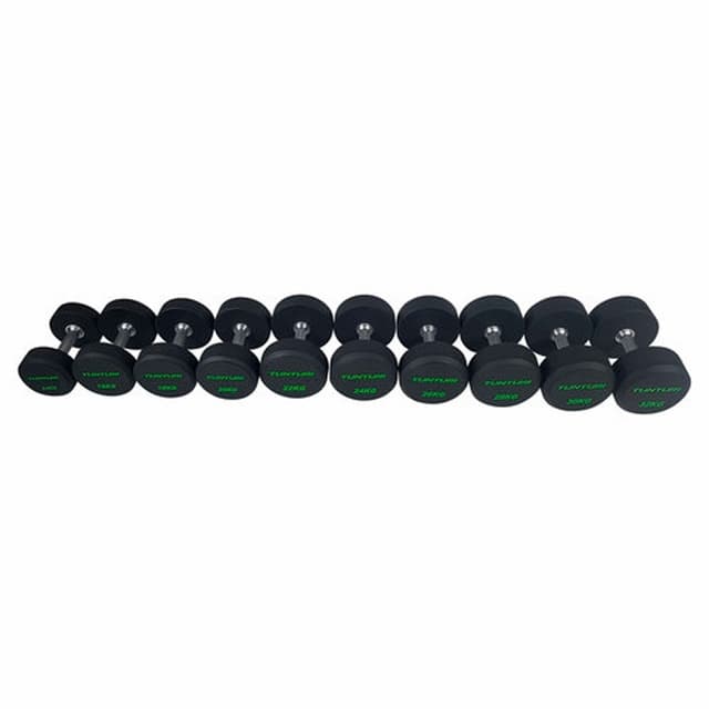 Tunturi PU Pro Håndvægtsæt 14-32 kg. (10 par)