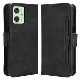 Motorola Moto G54 5G Plånboksfodral med korthållare  - Svart