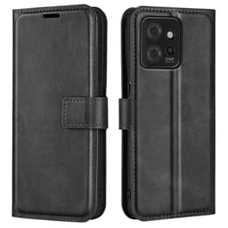 SKALO Motorola ThinkPhone 5G Premium Wallet Lompakkokotelo - Musta