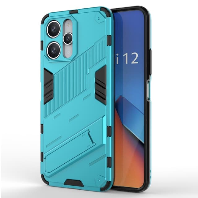 SKALO Xiaomi Redmi 12 4G/5G Armor Hybrid BIBERCAS Skal - Turkos