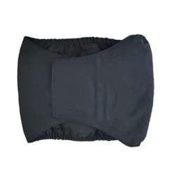 Mukava ja pestävä koiranvaippa Black XL