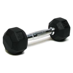 SPRI Rubber Dumbbell Single 40 lb (18,1 kg)