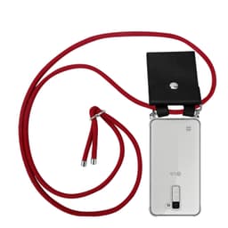 Skal LG K10 2016 Fodral Kedja (Röd)