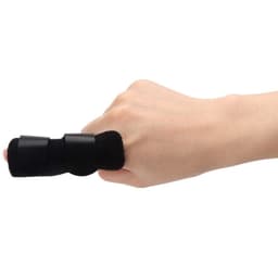 Fingerstöd / fingerskena Svart