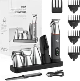 5 -i-1 professionell hårklippare och skäggtrimmer Silver