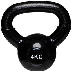 Budo-Nord Kettlebell vinyl svart 4 kg