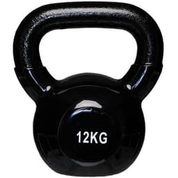Budo-Nord Kettlebell vinyl sort 12 kg