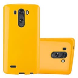 LG G3 Deksel Case Cover (gul)