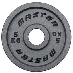 Master Fitness Master Inronplate Machined, Vægtskive jern 5 kg