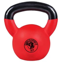 Gorilla Sports Kettlebell GS Vinyl, Kettlebells 14 kg