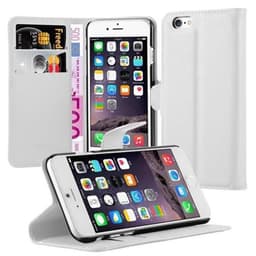 iPhone 6 / 6S Plånboksfodral Skal (Vit)