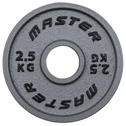 Master Fitness Master Inronplate Machined, Vægtskive jern 2,5 kg