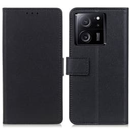 Xiaomi 13T / 13T Pro tegnebog Crazy Horse teksturstativ