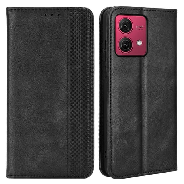 Motorola Moto G84 5G Lommebok-deksel Eksklusiv Svart