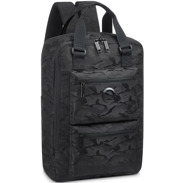 Delsey Paris Citypak Laptopväska 15,6"" Backpack Black Camo