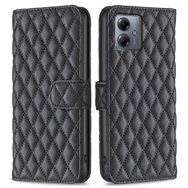 BINFEN Plånboksfodral Motorola Moto G14 4G  - Svart