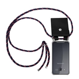 Samsung Galaxy J5 2015 Deksel med Halskjede (blå)