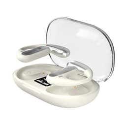 Trådløst ørehængende Bluetooth-headset Hvid