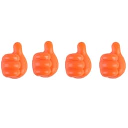 Tumkrok för upphängning 4-pack Oranssi