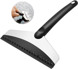 INF Isskrapere for bilfrontrute med håndtak Sort