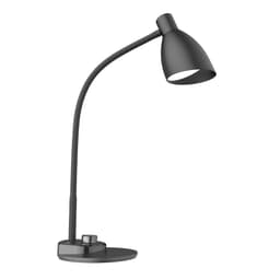 LED skrivbordslampa med klämma / 3 färglägen lång / flexibel svanhals