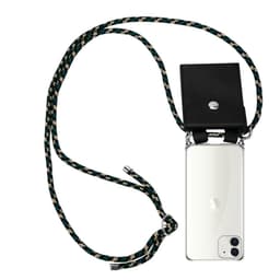 iPhone 12 MINI Deksel med Halskjede (brun)