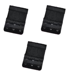 3 rintaliivien jatkohihnaa Black