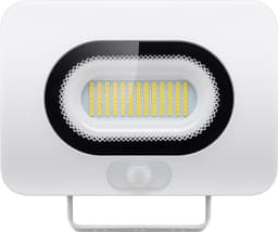 LED-valonheitin, 50 W, ohut muotoilu, liiketunnistimella