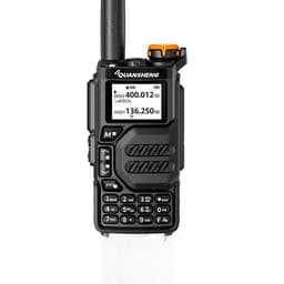 INF UV-K5 Plus 1600 mAh 2-tieradio, radiopuhelin antennilla