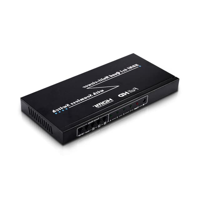 HDMI-switch, 4 ind 1 ud - 1080P