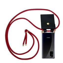 Honor View 30 PRO Etui Cover Kæde (Rød)