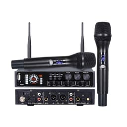 INF All-in-One langaton mikrofonijärjestelmä Bluetoothilla häihin, karaokeen Musta