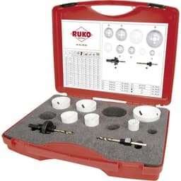 RUKO 126302 Stiksavs-sæt 8 dele 22 mm, 29 mm, 35 mm, 44
