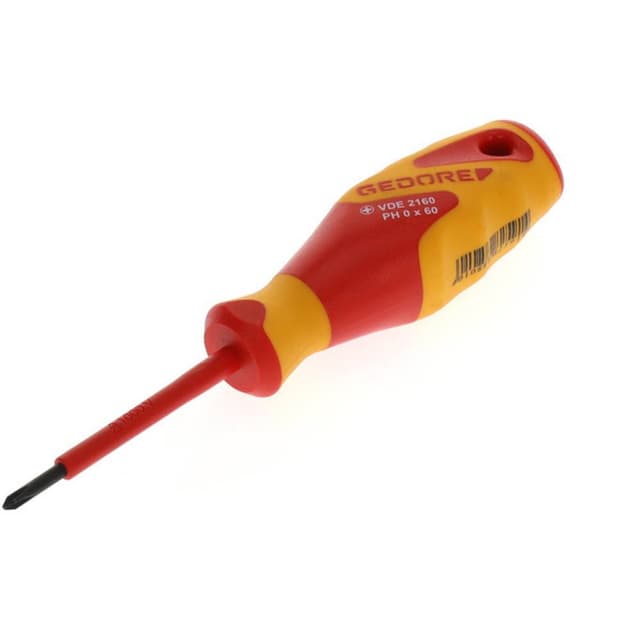 Stjärnskruvmejsel Gedore VDE 2160 PH 0 PH 0 Bladlängd: