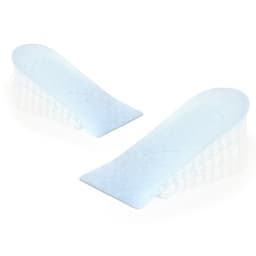 5 cm Høydeøkende innleggssåler pustende og komfortable 1 par Blå