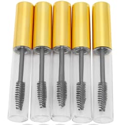 5 st 10ML ögonfransrör Gull