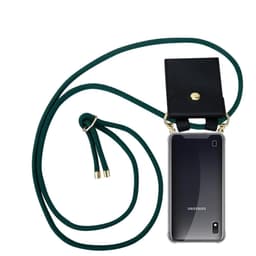 Samsung Galaxy A10 / M10 Etui Cover Kæde (Grøn)