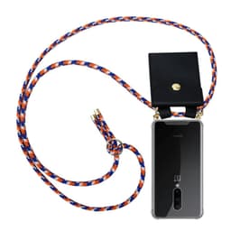 OnePlus 7 PRO Etui Cover Kæde (Blå)