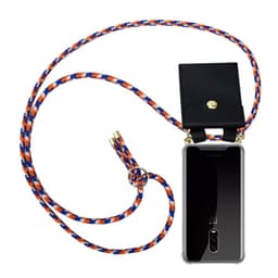 OnePlus 6T Etui Cover Kæde (Blå)