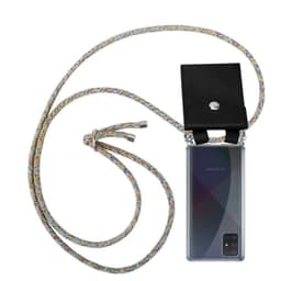 Samsung Galaxy A71 4G Skal Fodral Kedja (Gul)