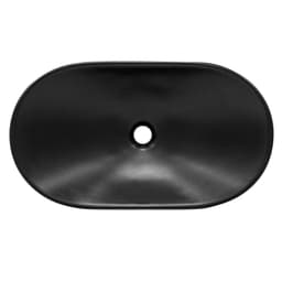 ECD Germany Design vaskeholder 640 x 365 x 130 mm, fremstillet af keramik hvid