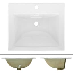 ML-Design keramisk vask hvid 45x22,5x42 cm