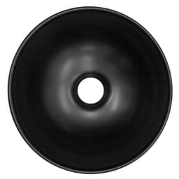 ML-Design keramiskt tvättställ i vitt blankt, Ø 28x11,6 cm, runt